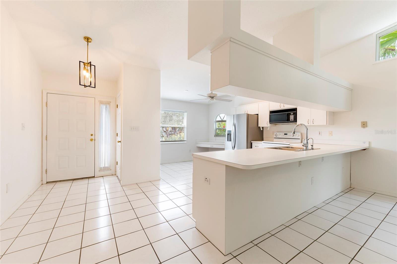 Kitchen and View of Interior Entrance