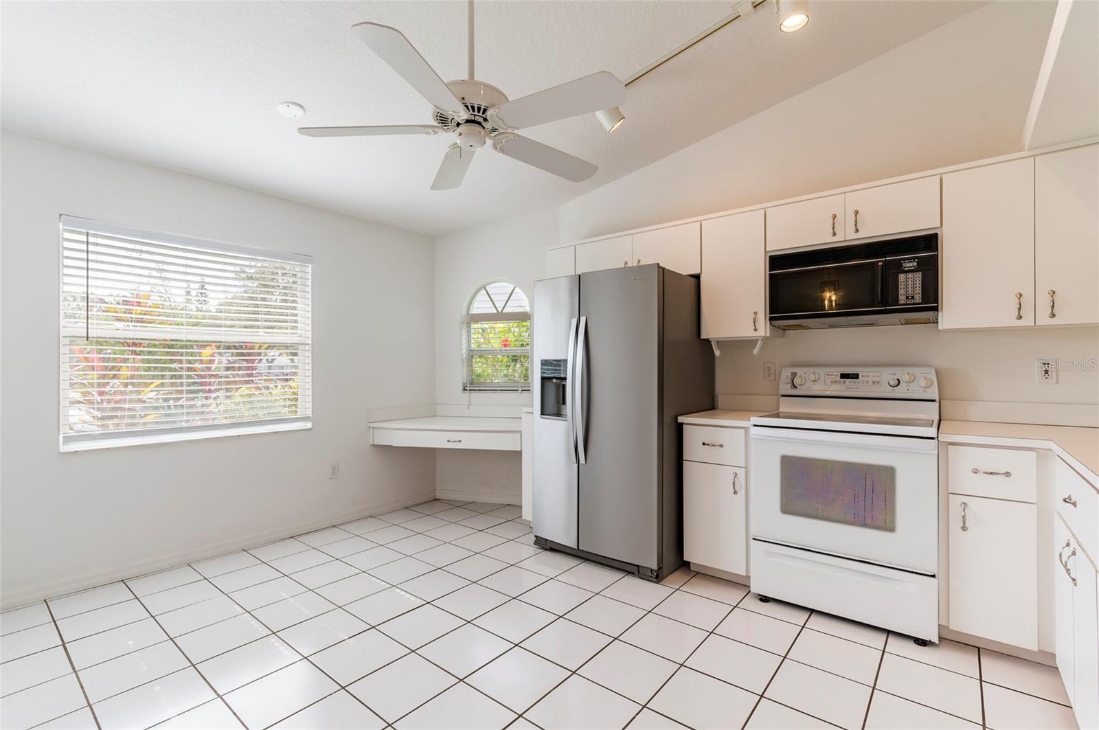 Kitchen with Work Station