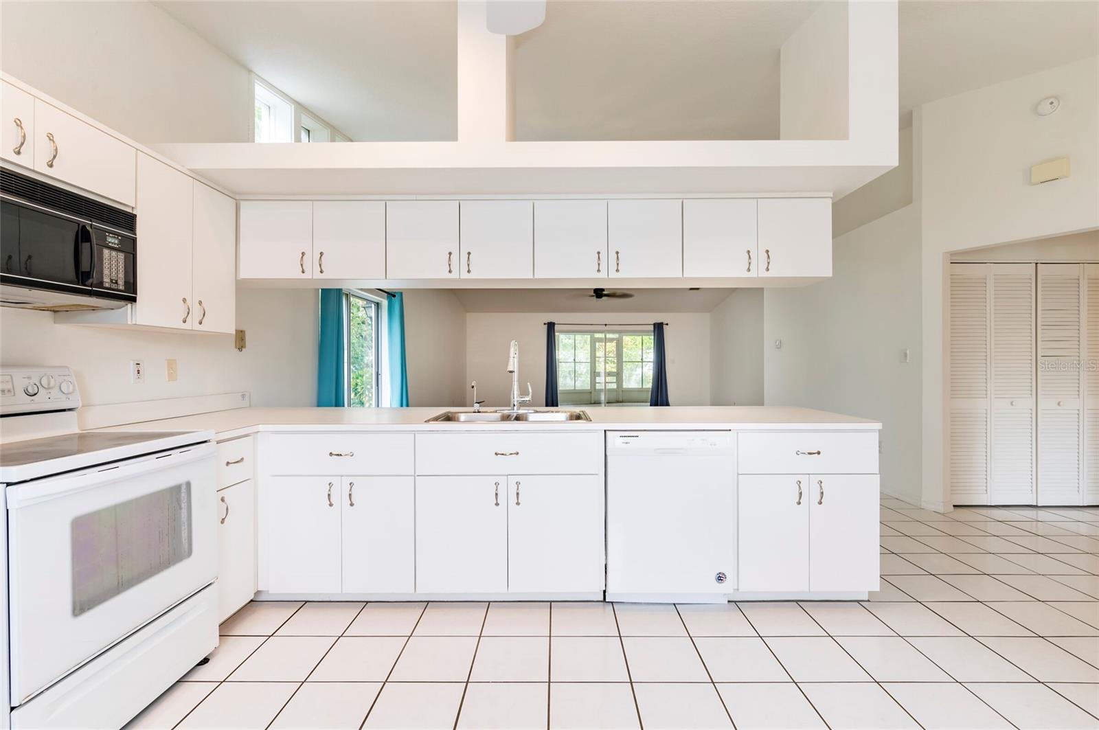 Kitchen View to Rear of Home