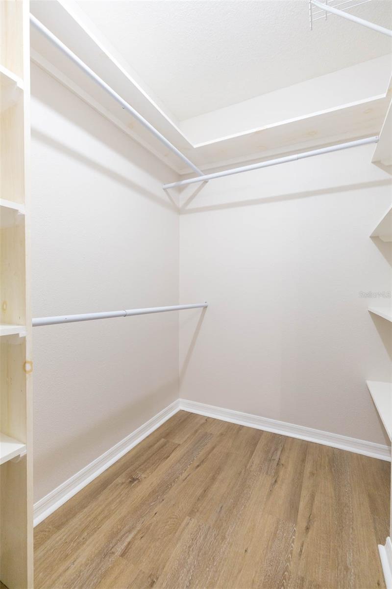 Primary Walk-in Closet