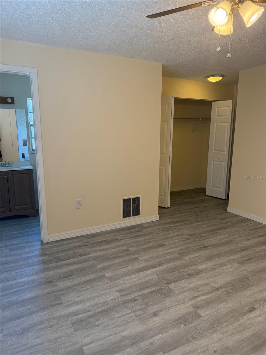 Master Bedroom Suite with Ceiling Fan