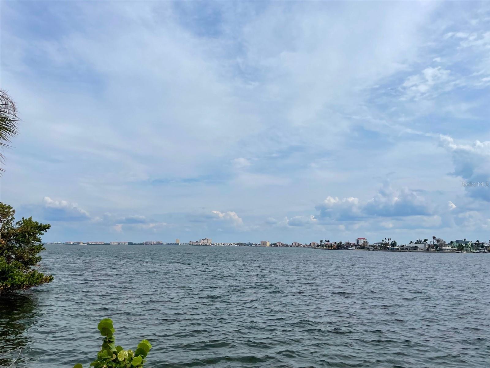 View from entry bridge to Boca Ciega Isle.