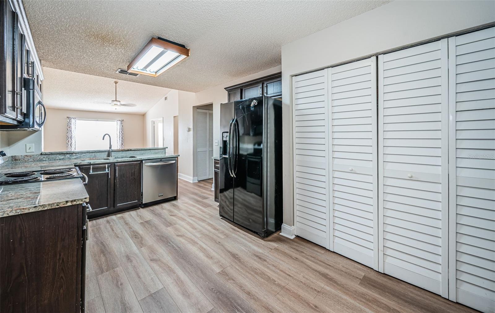 storage in kitchen