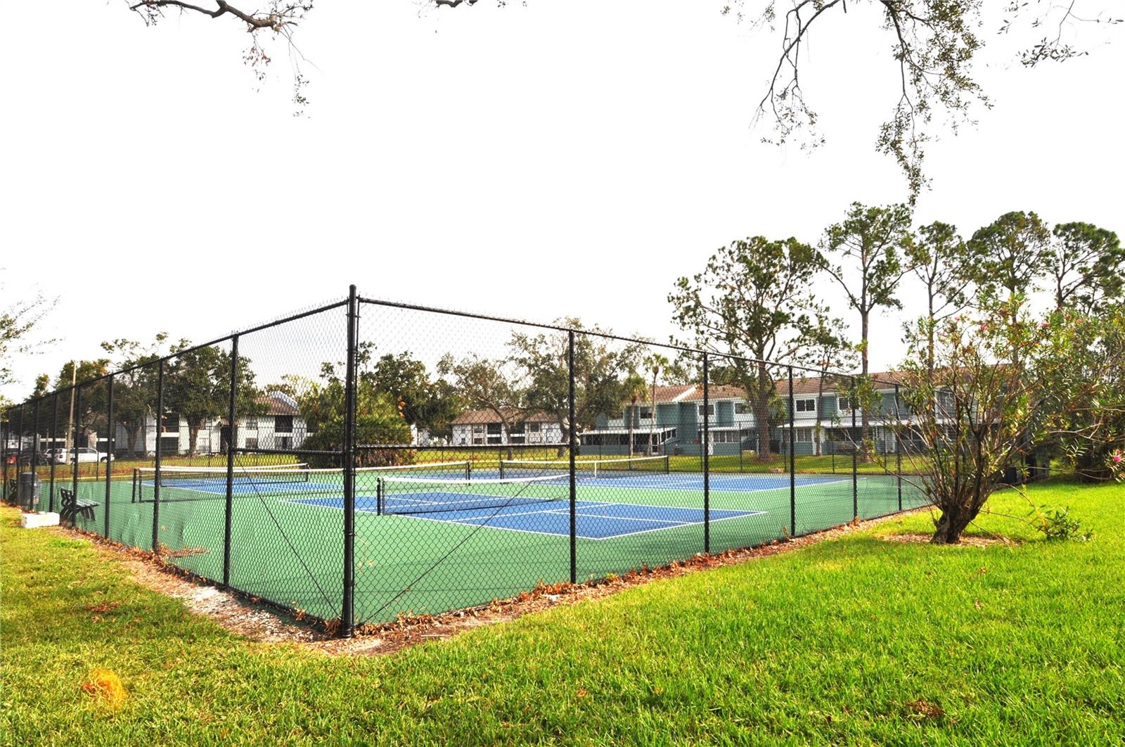 Tennis courts