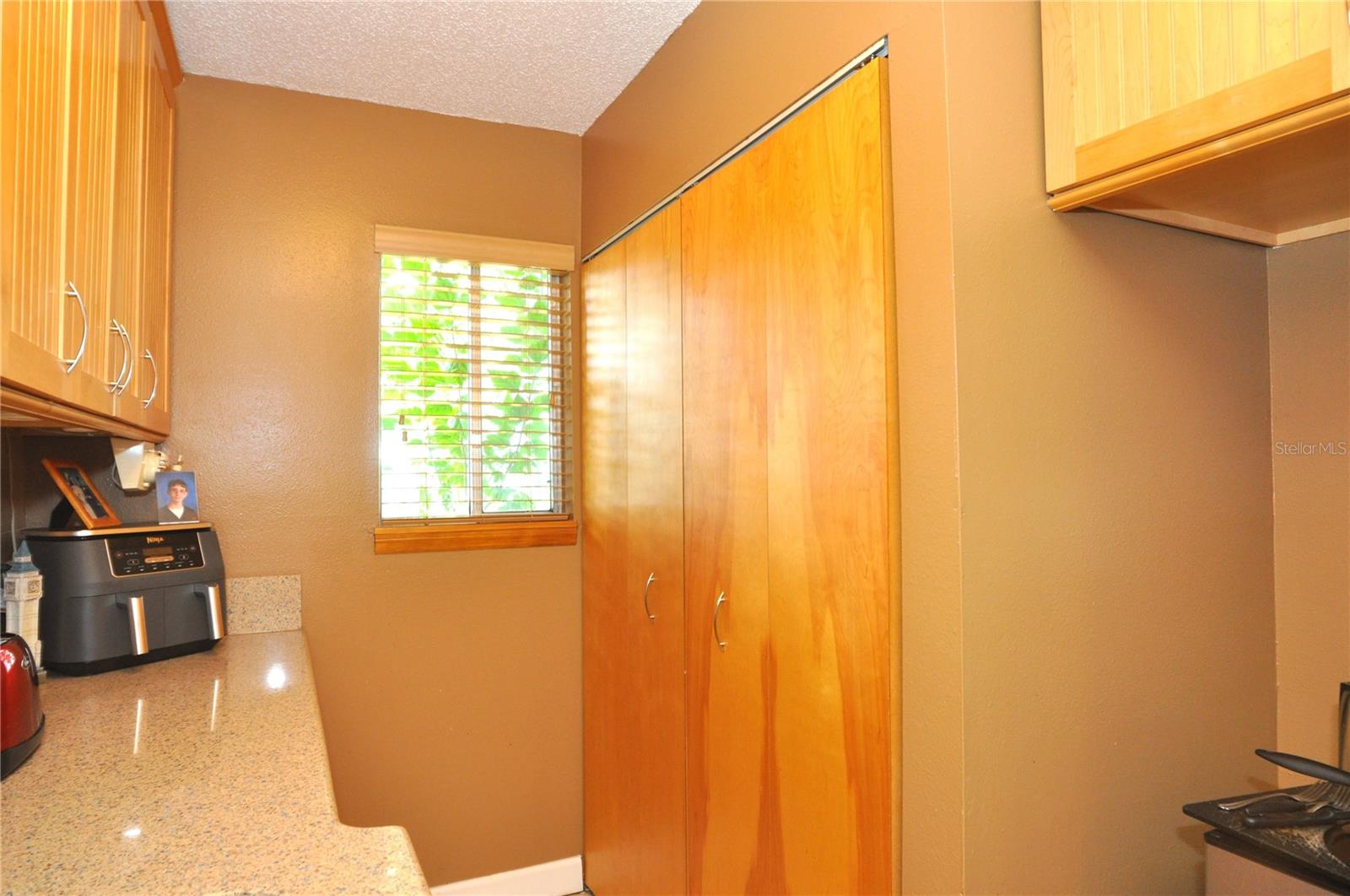 Kitchen laundry closet