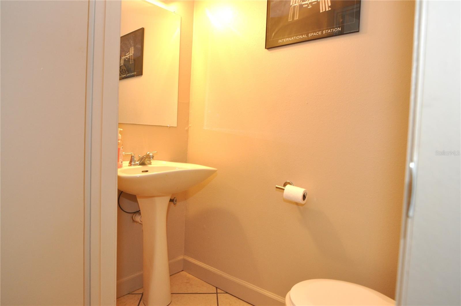 half bath on 1st level