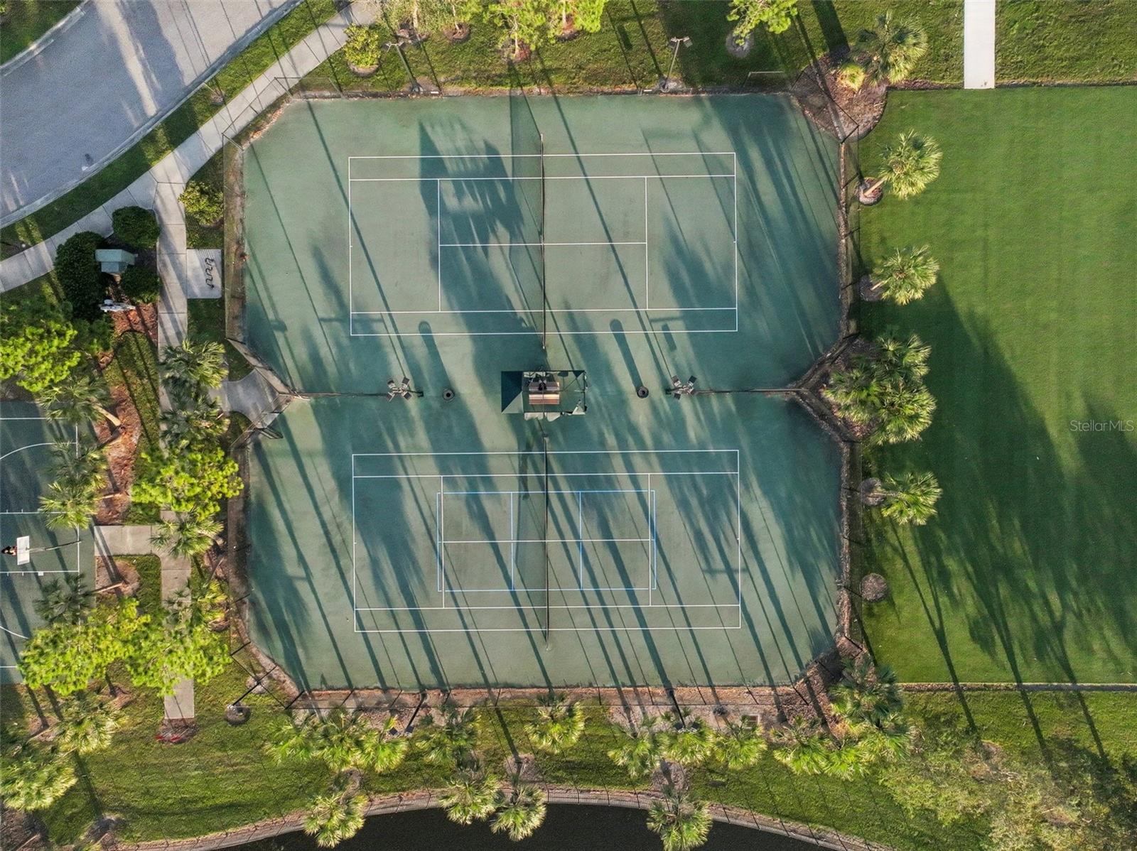 Tennis courts