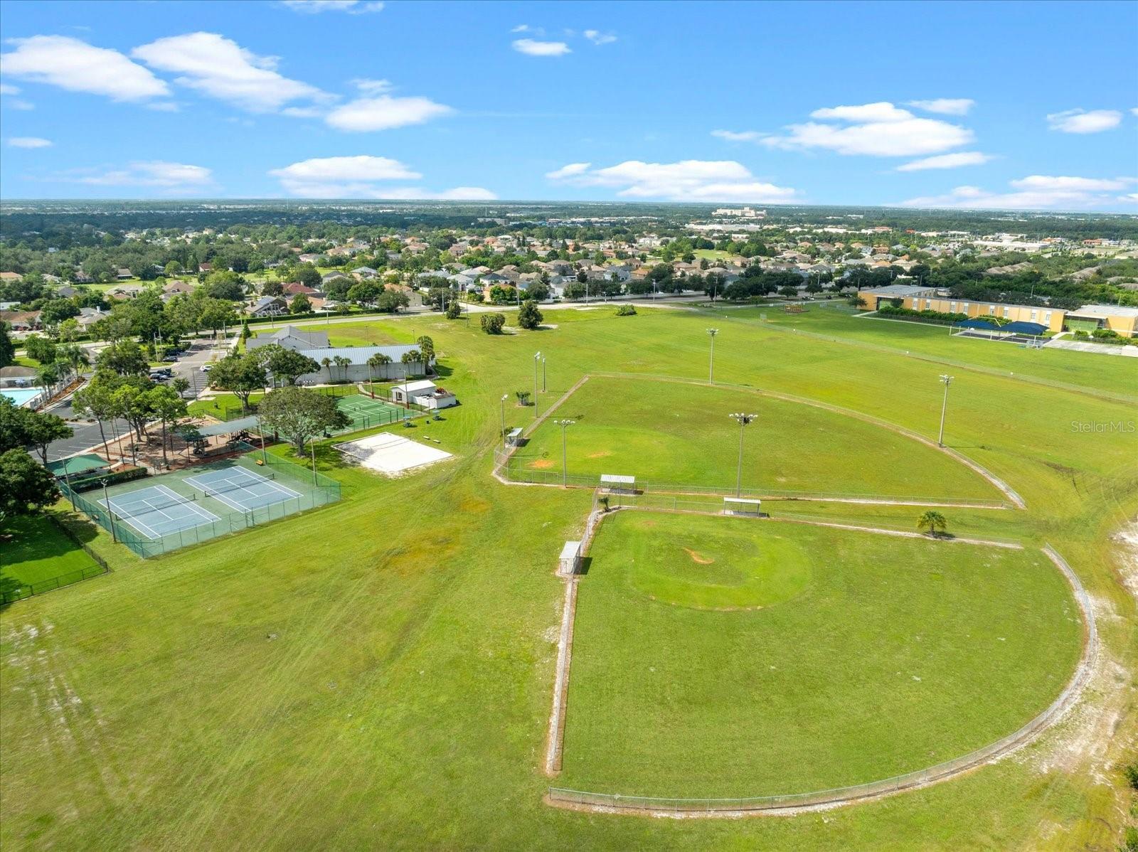 baseball field