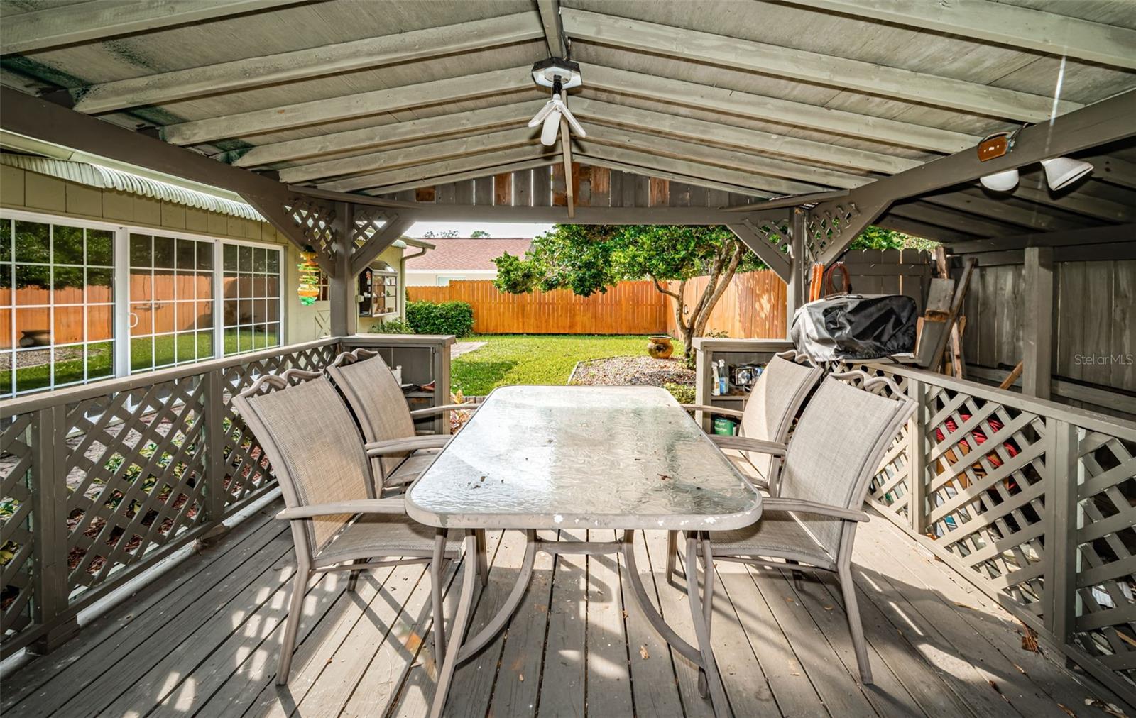 covered Deck for Alfresco dining