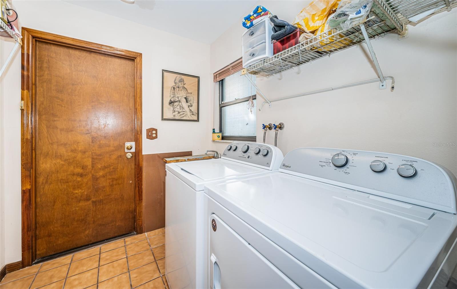 Inside Laundry with Utility Sink