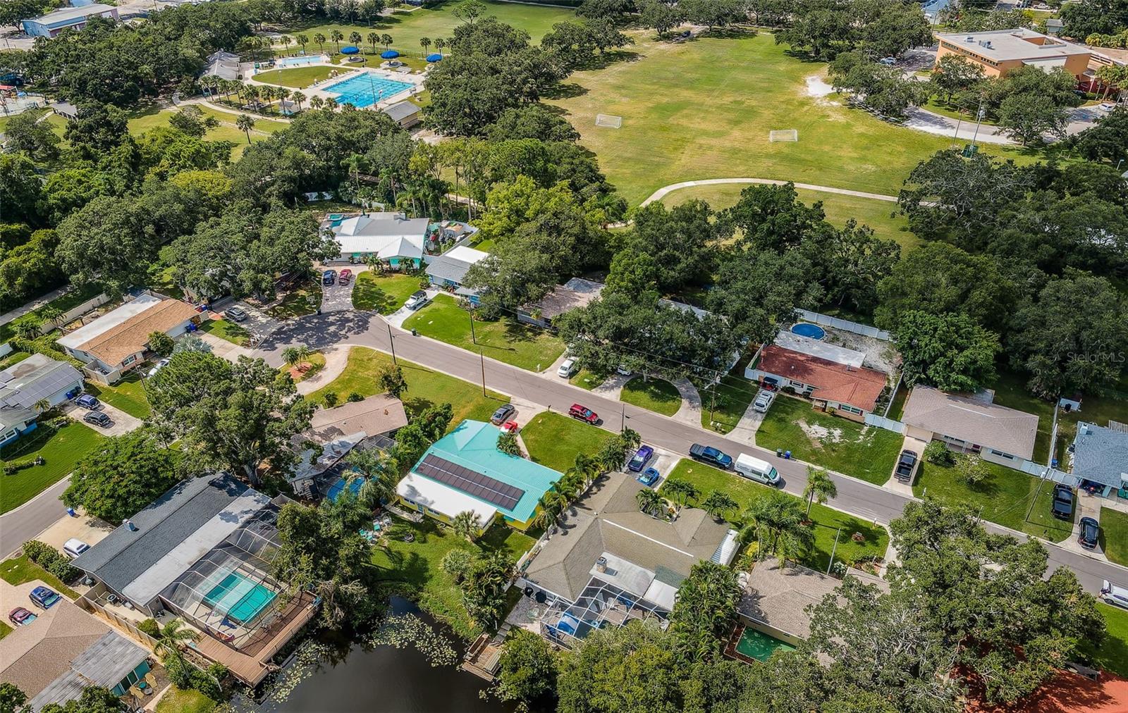 Community Pool, Basketball Courts