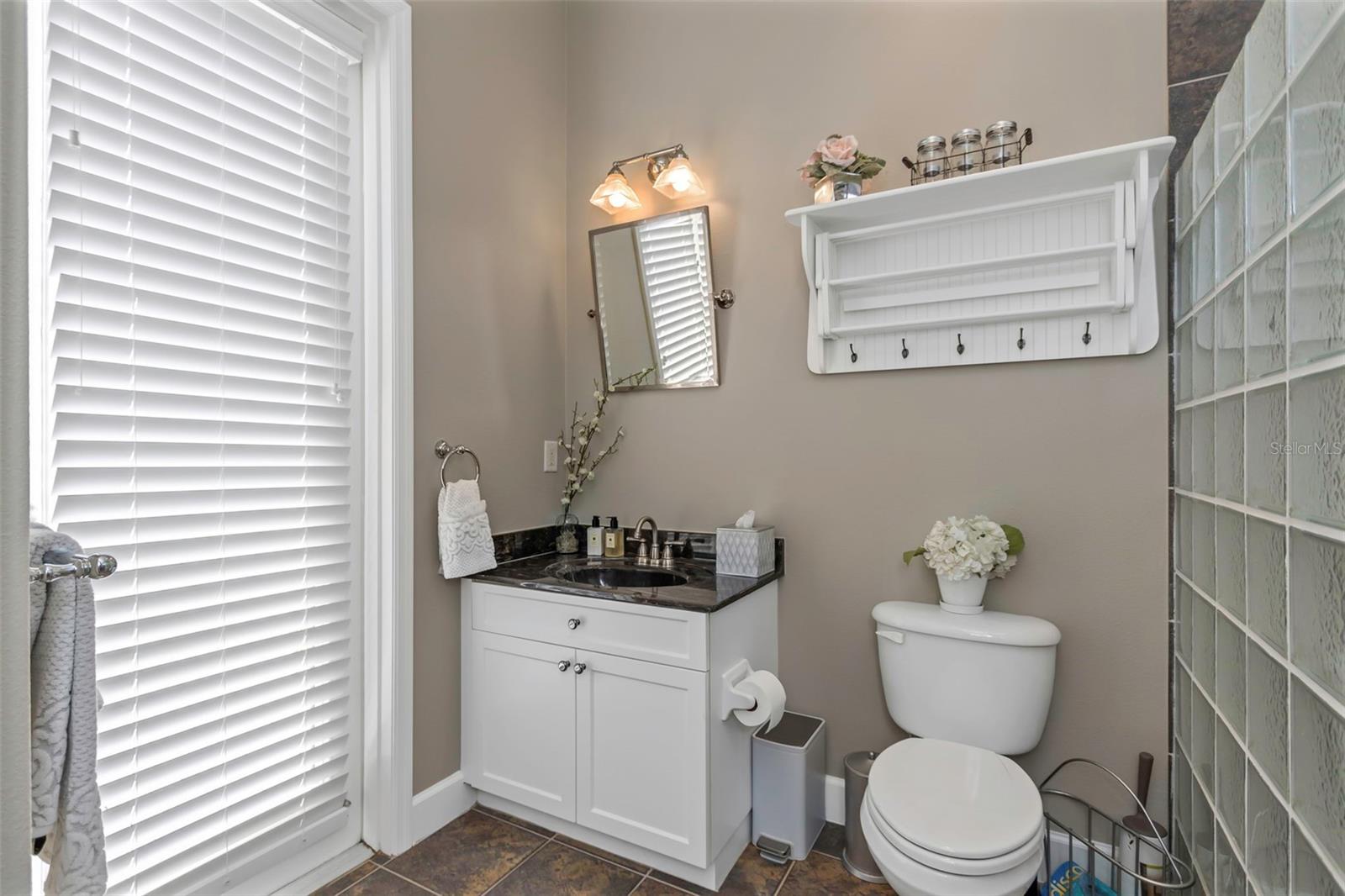 Bathroom in the in law suite