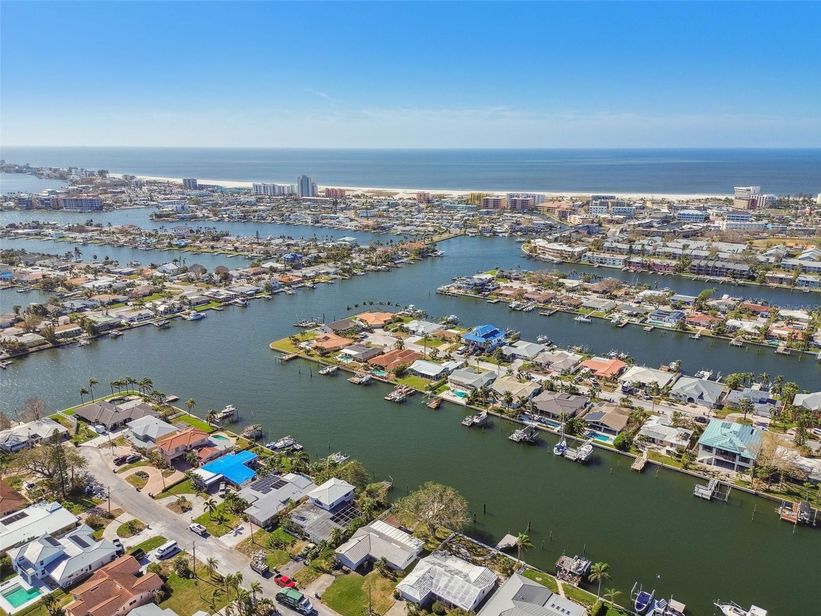 Walk or bike to award winning Treasure Island Beach