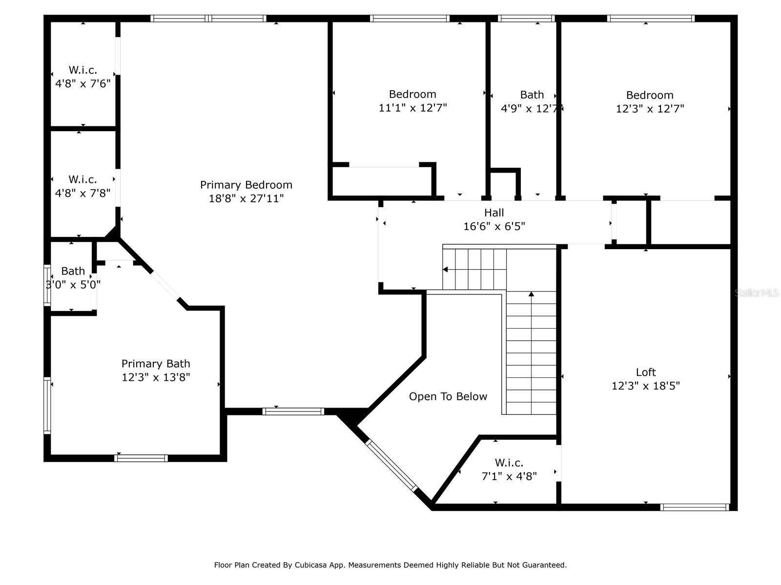 Second floor layout