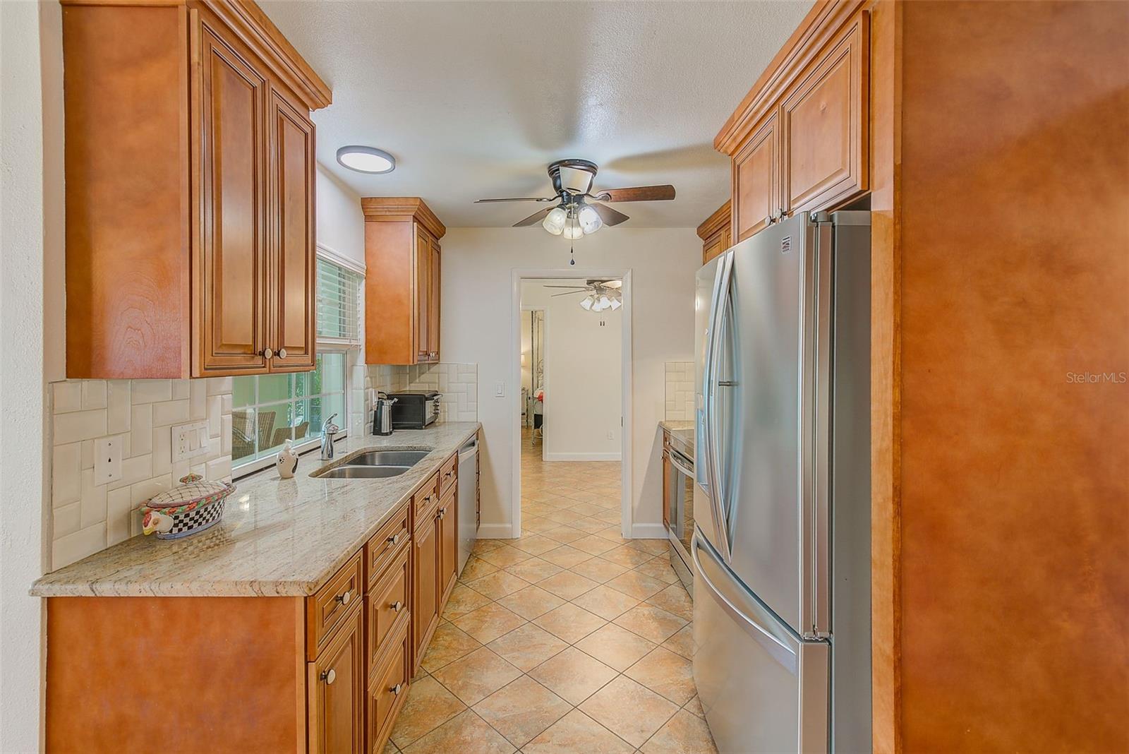 View of kitchen