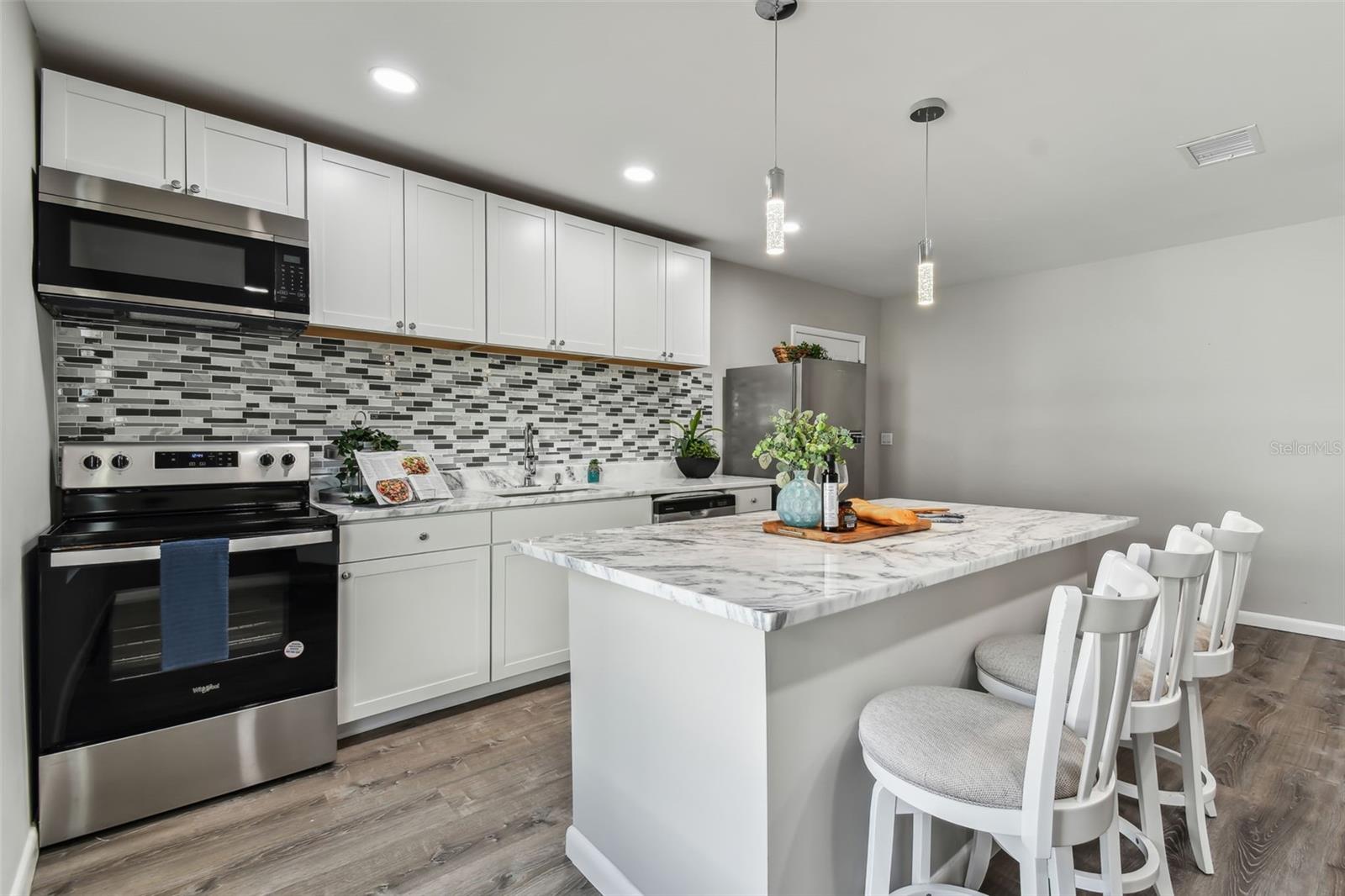 Beautifully updated kitchen.