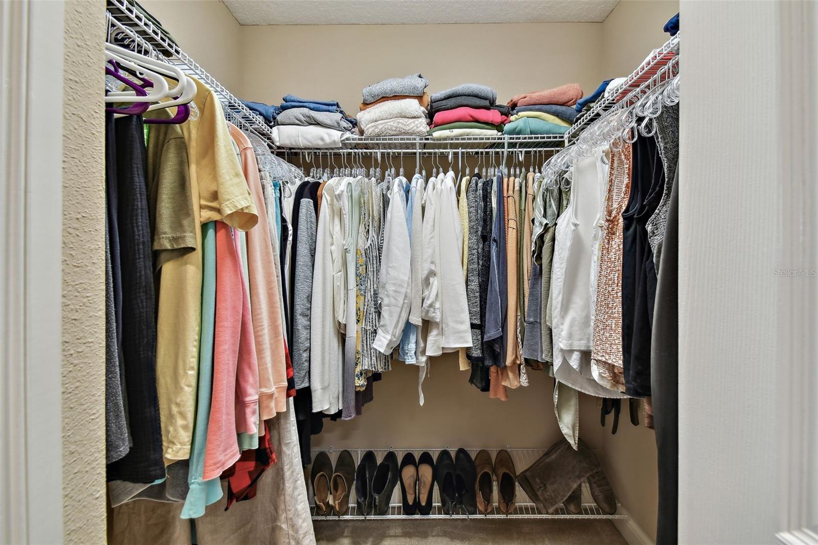 First Walk-In Closets In Primary Bedroom