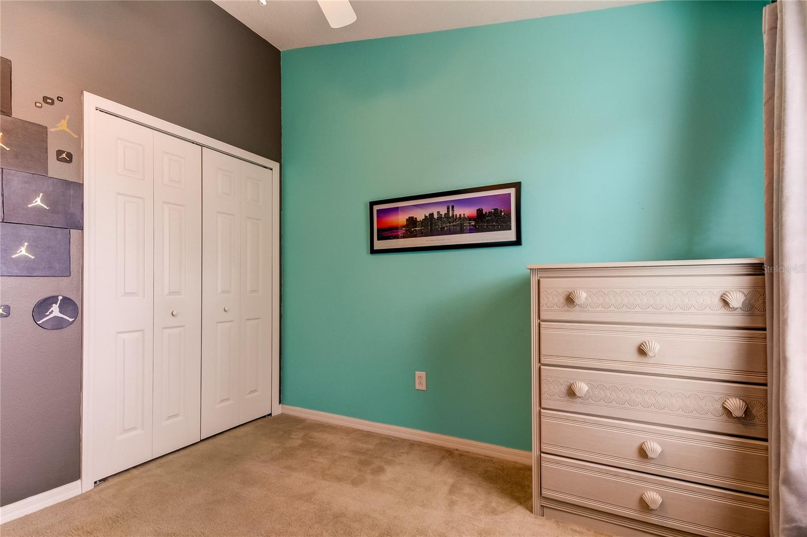 View of upstairs 2nd bedroom.