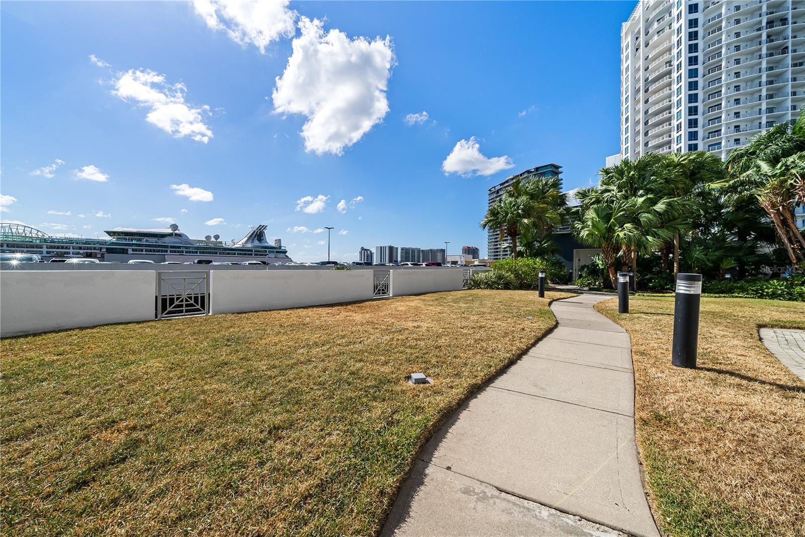 Walk way to your resort style pool, without having to use the elevator or common areas.