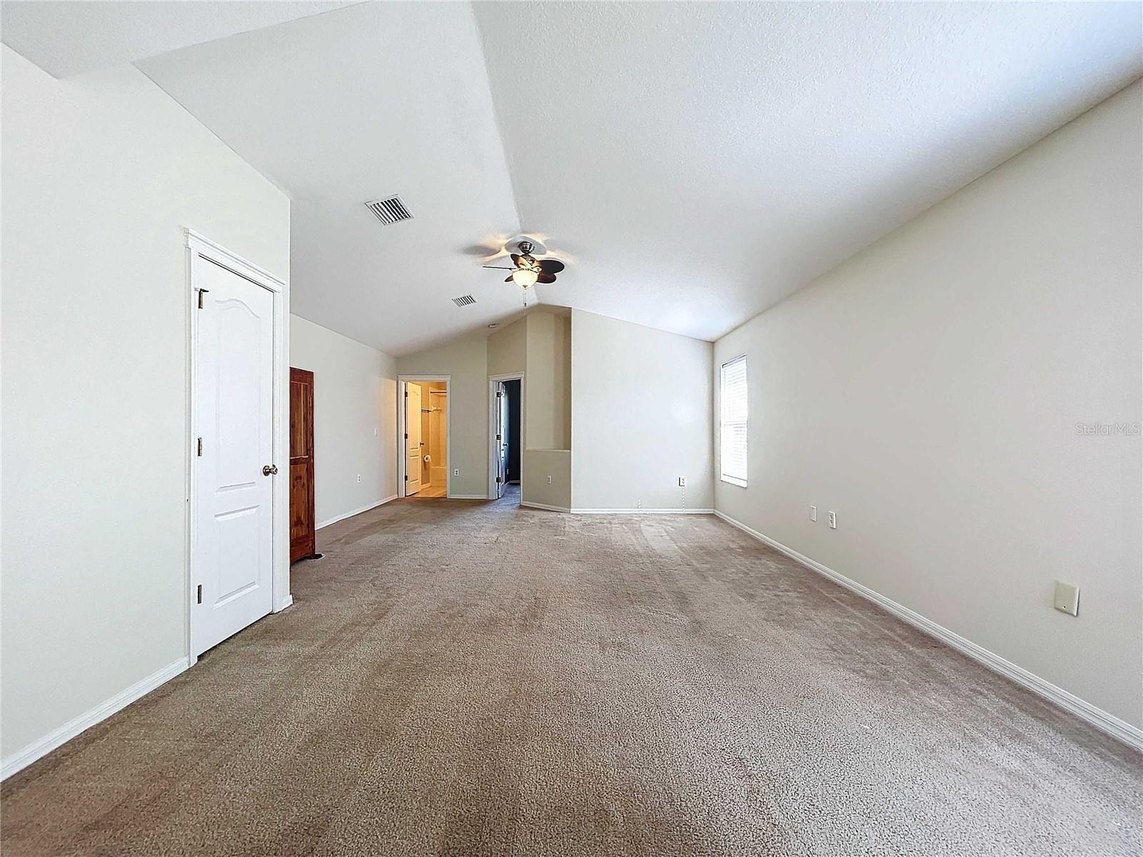 Upstairs bonus room with new paint