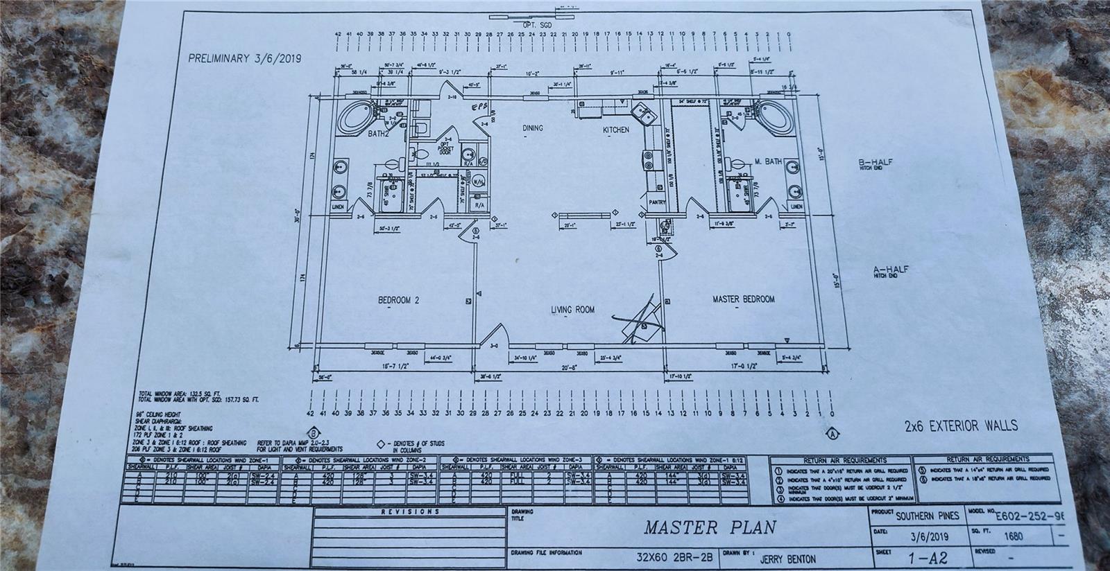 Original floor plan