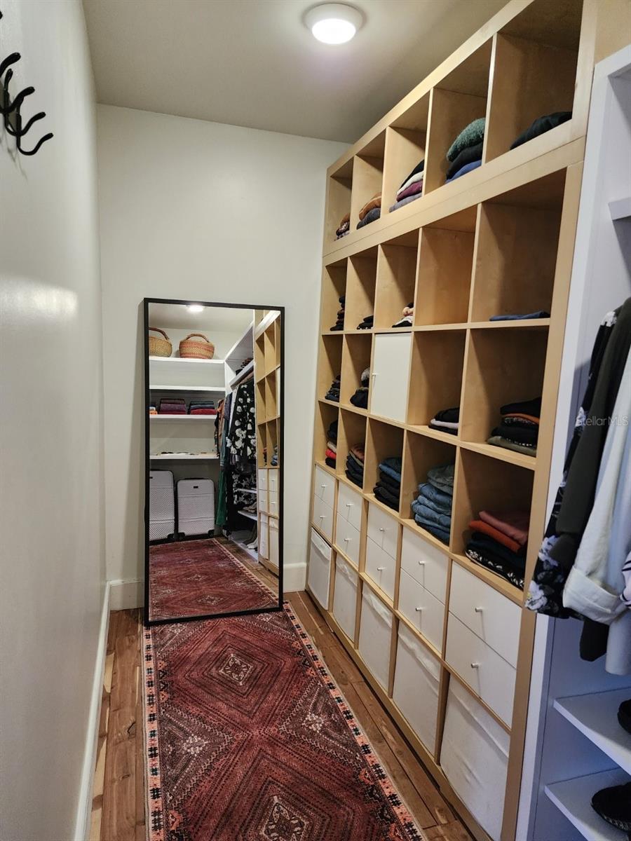 Primary Walk-in Closet