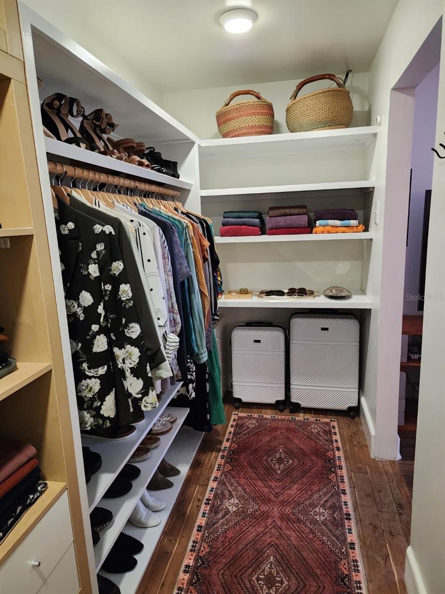 Primary Walk-in Closet