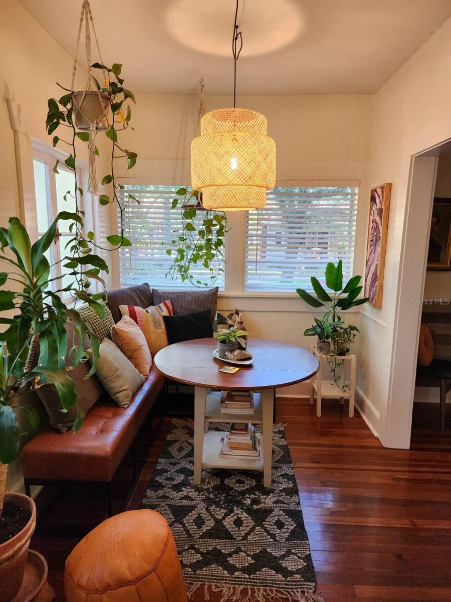 Dining Room currently used as a sunroom