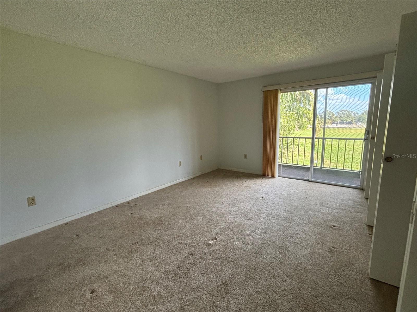 Living Room with Balcony Access