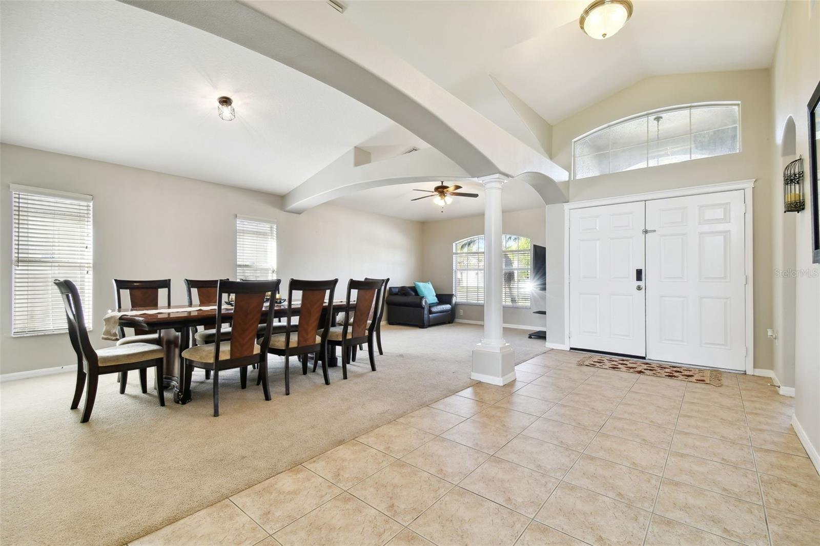 New Carpet in Dining Room / Flex Area