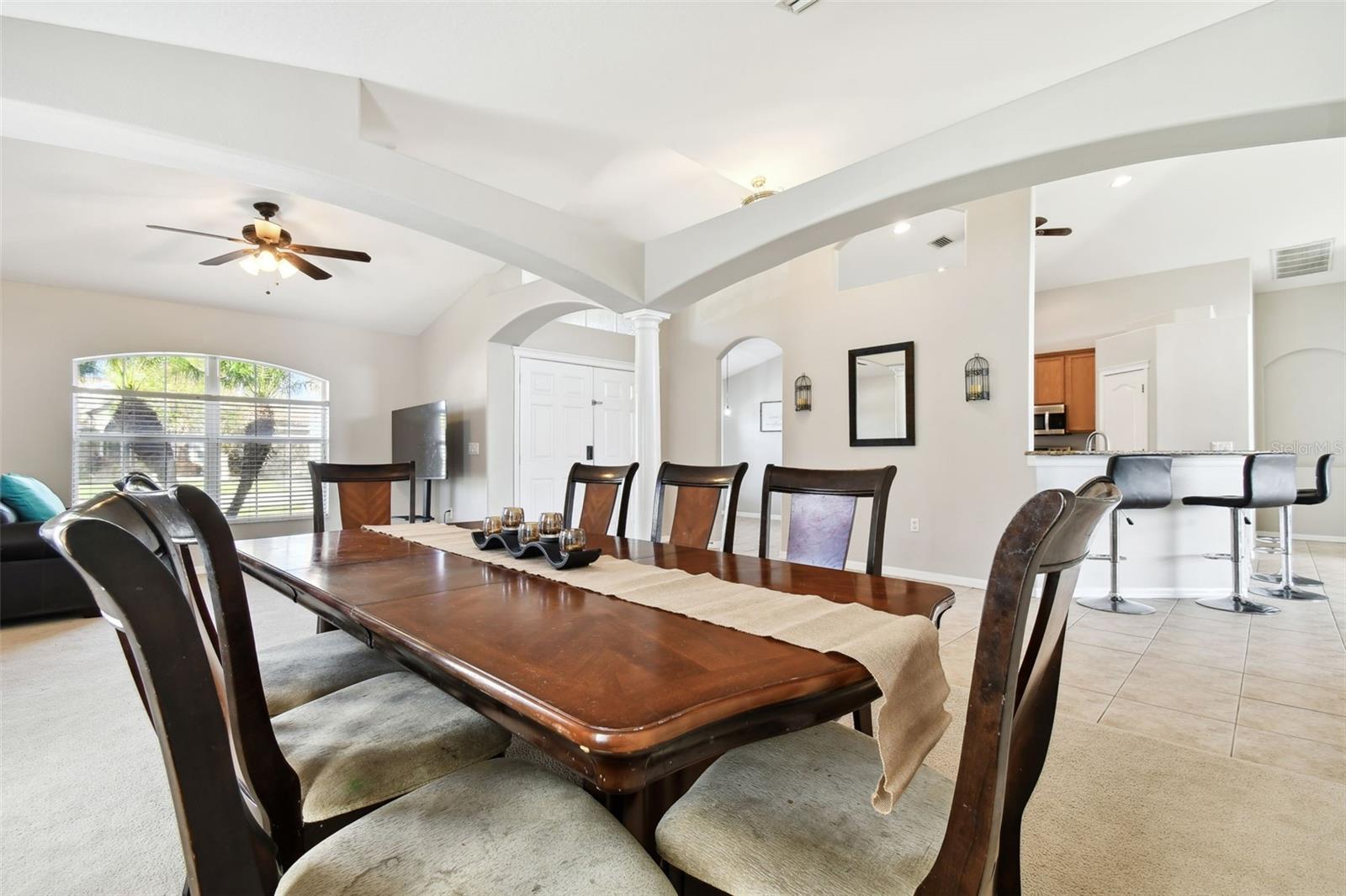 New Carpet in Dining Room / Flex Area