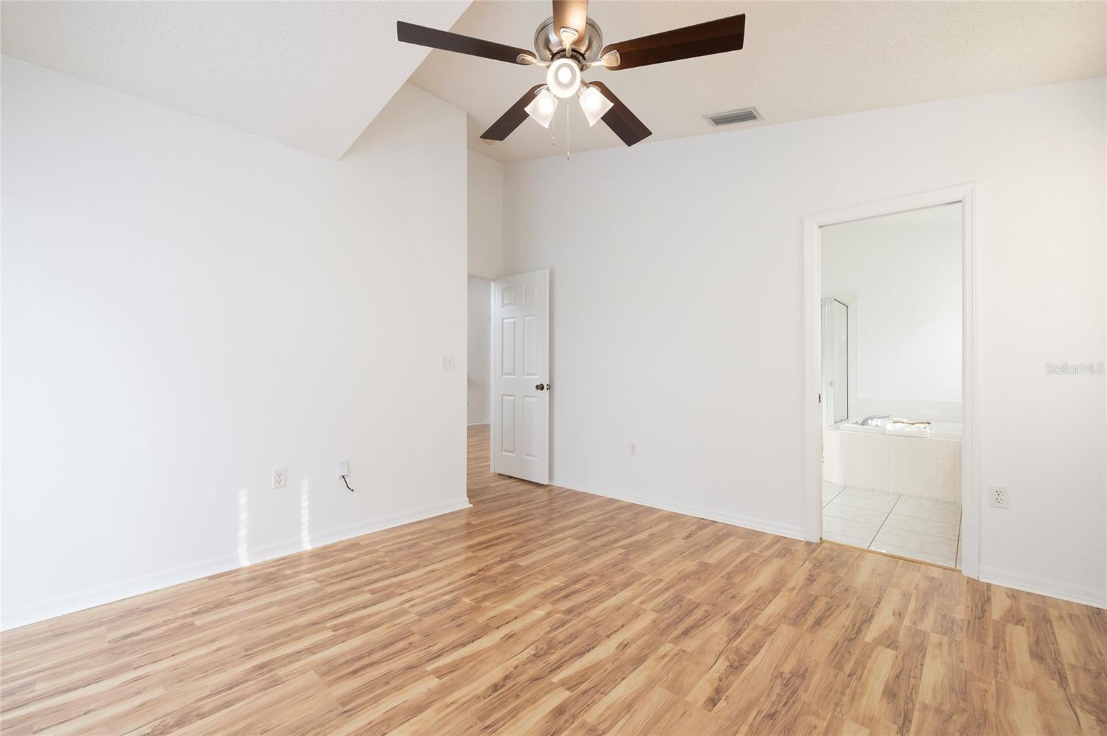 Primary bedroom with ensuite bath