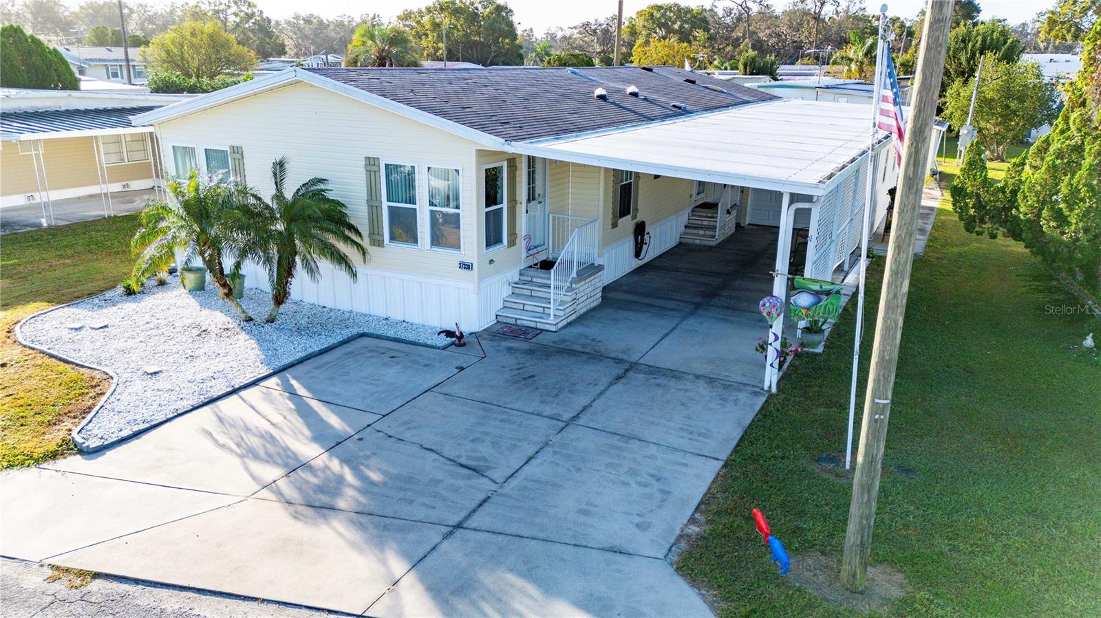 Double carport!