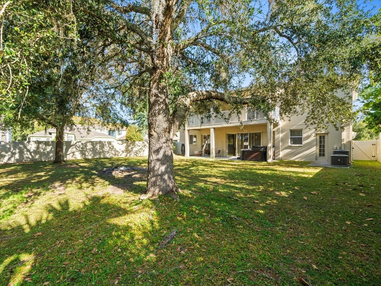 View of house from backyard