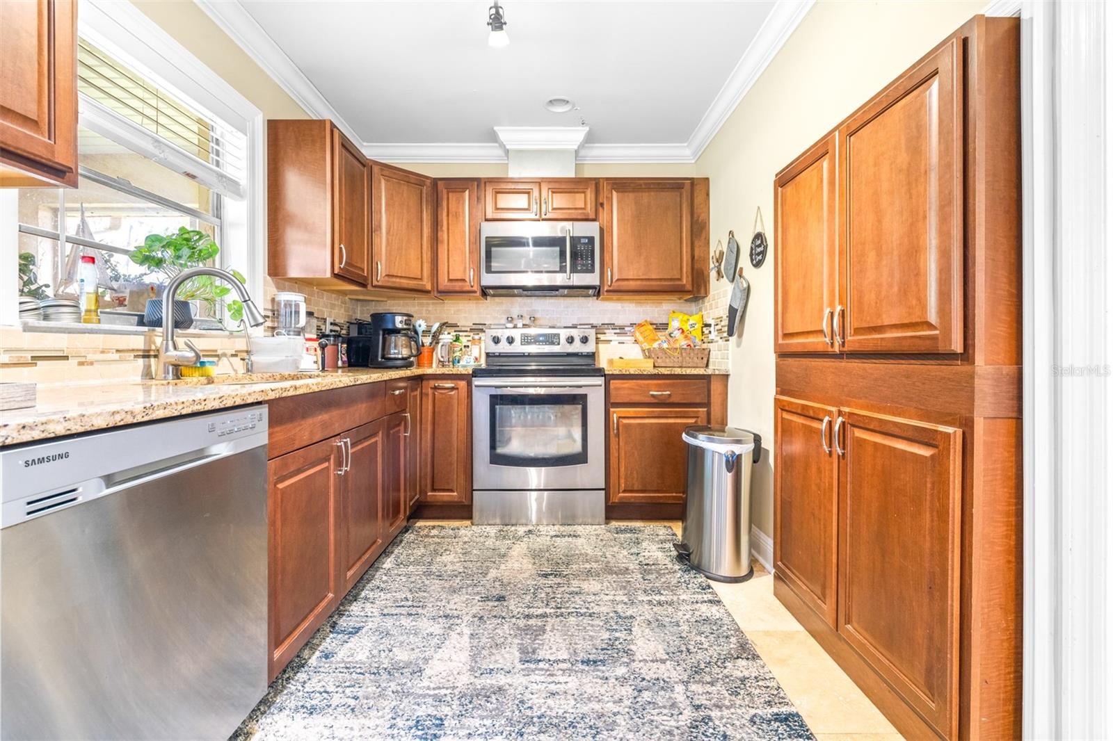 Pantry for Storage on the right