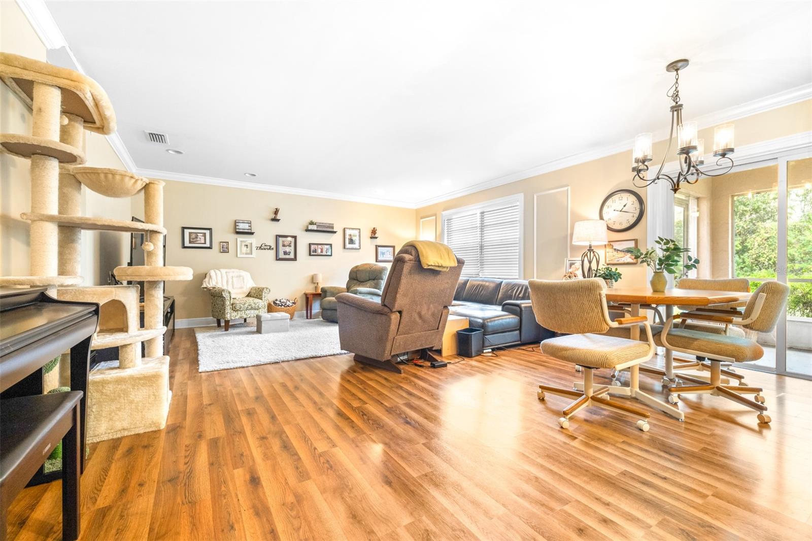 Dining Room & Living Room