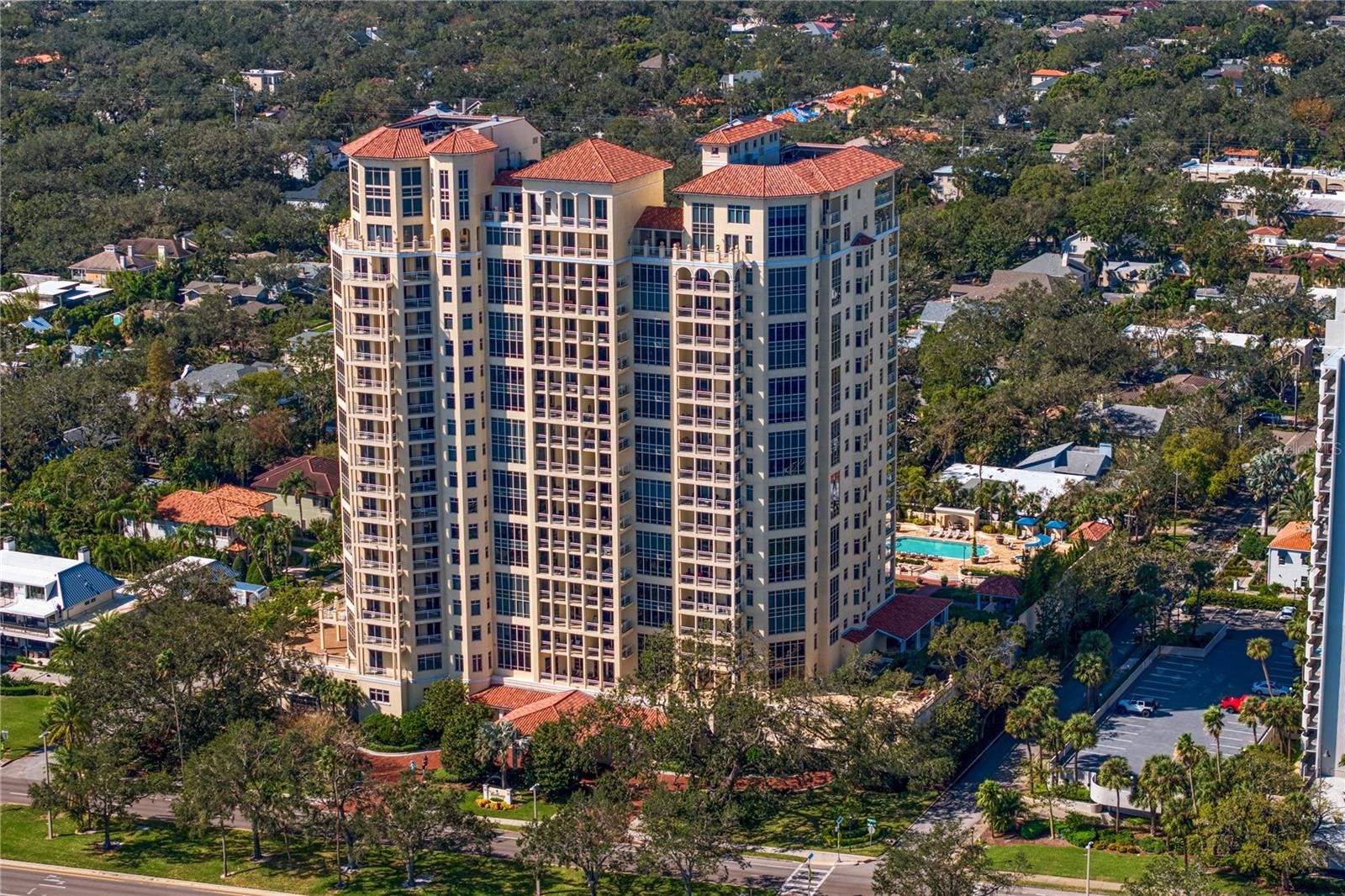 The Bellamy standing tall on prestigious Bayshore Boulevard