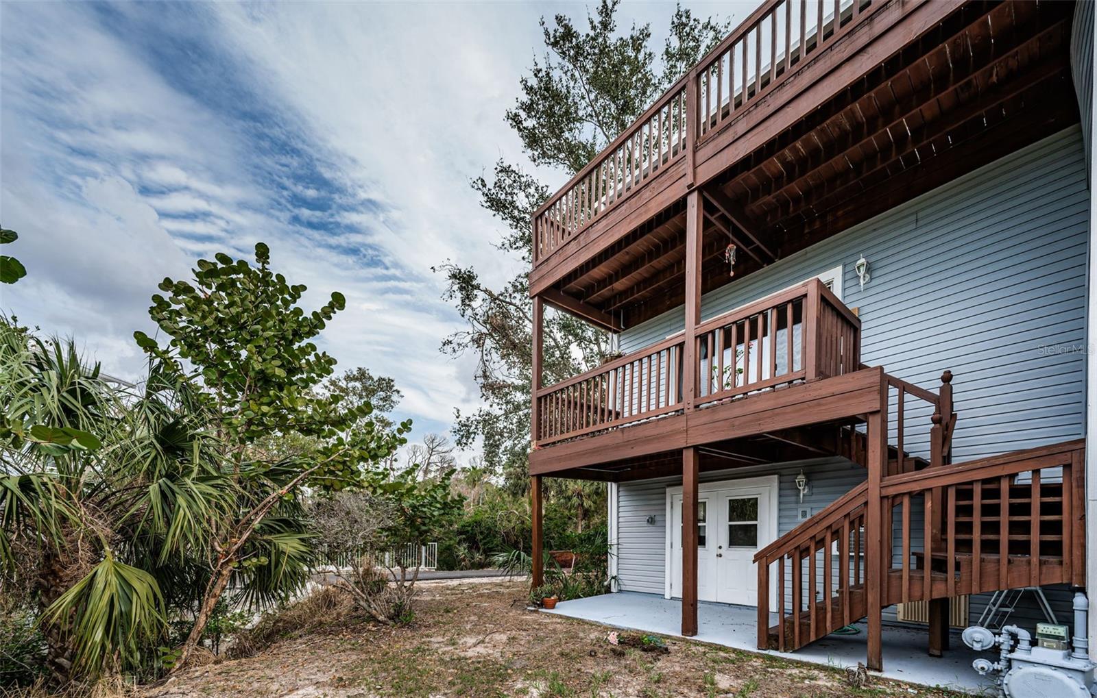 View Of Back of Townhome!