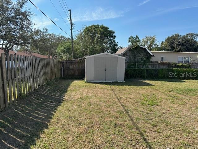 BACK YARD SHED