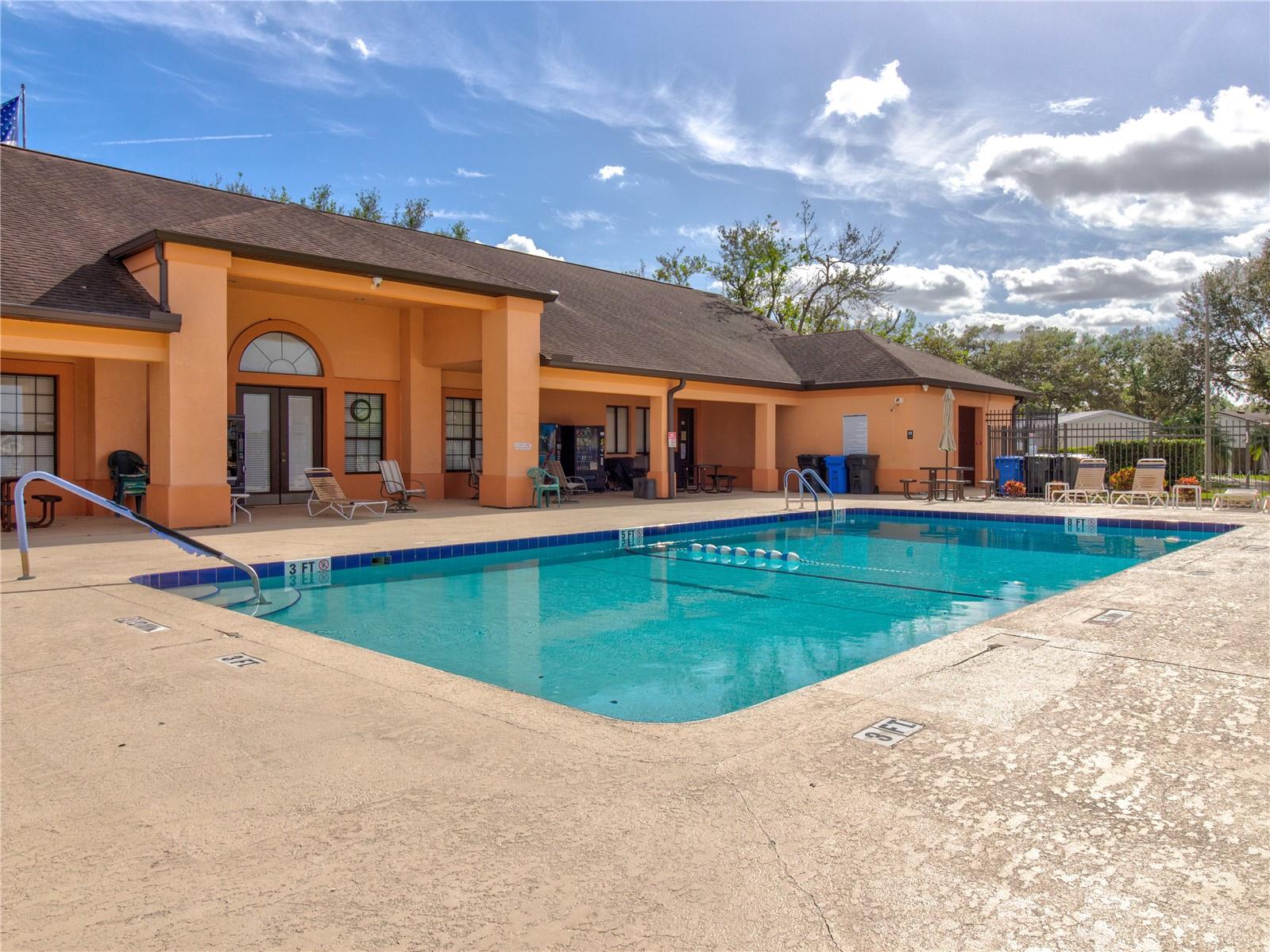 Clubhouse and Heated  Pool