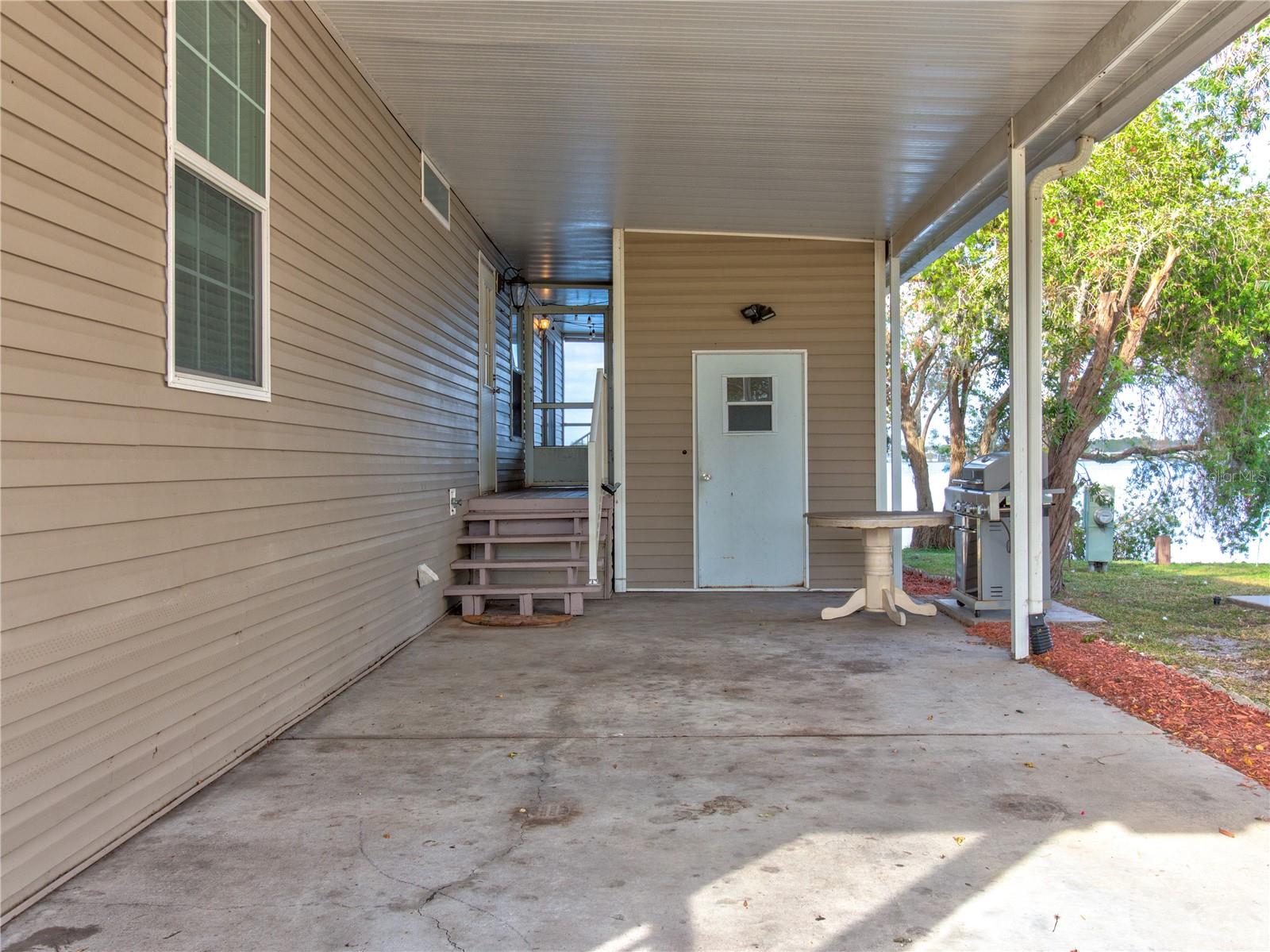 Carport and Shed