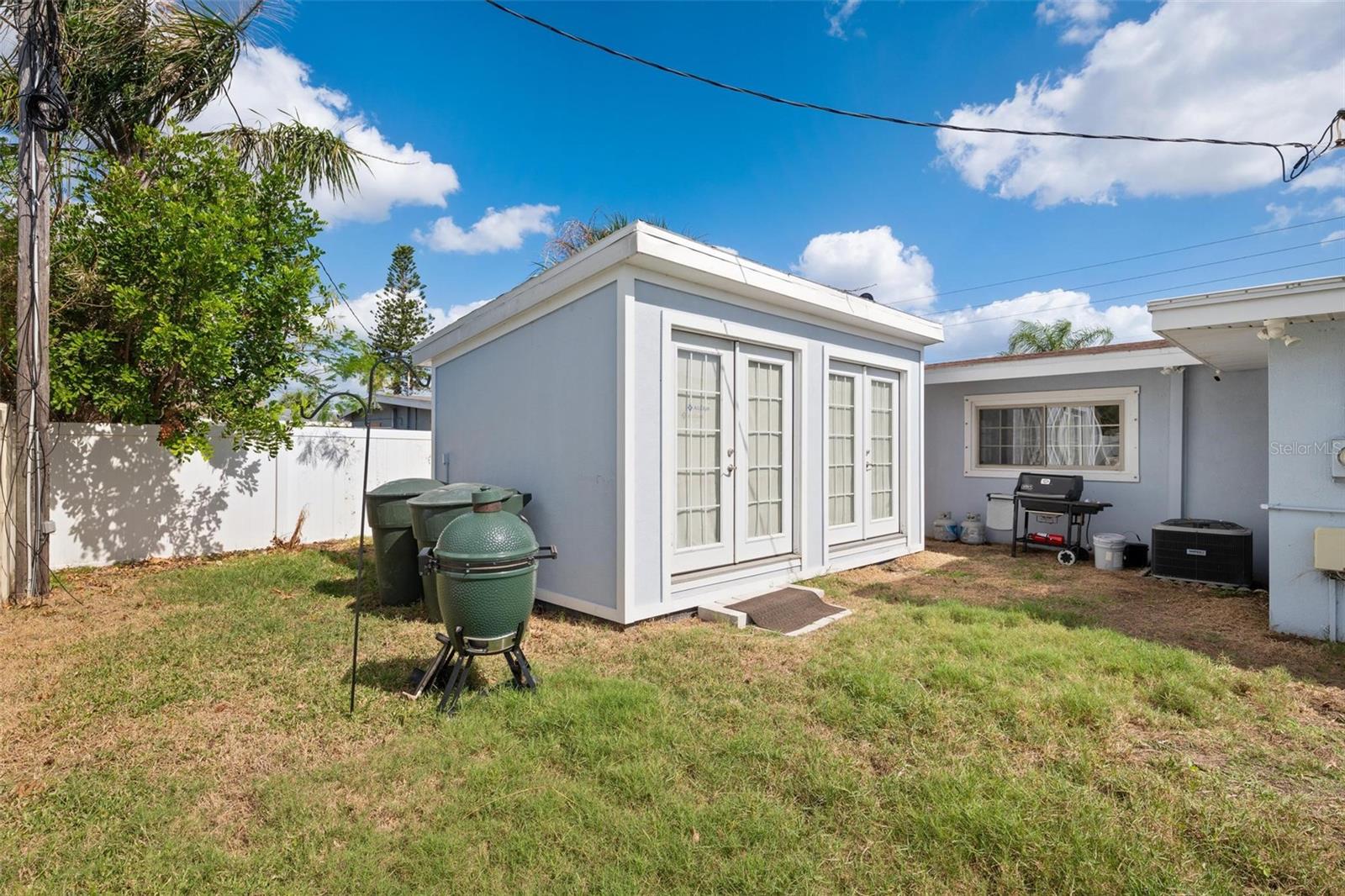 Utility shed/workshop with electricity (built in 2020)