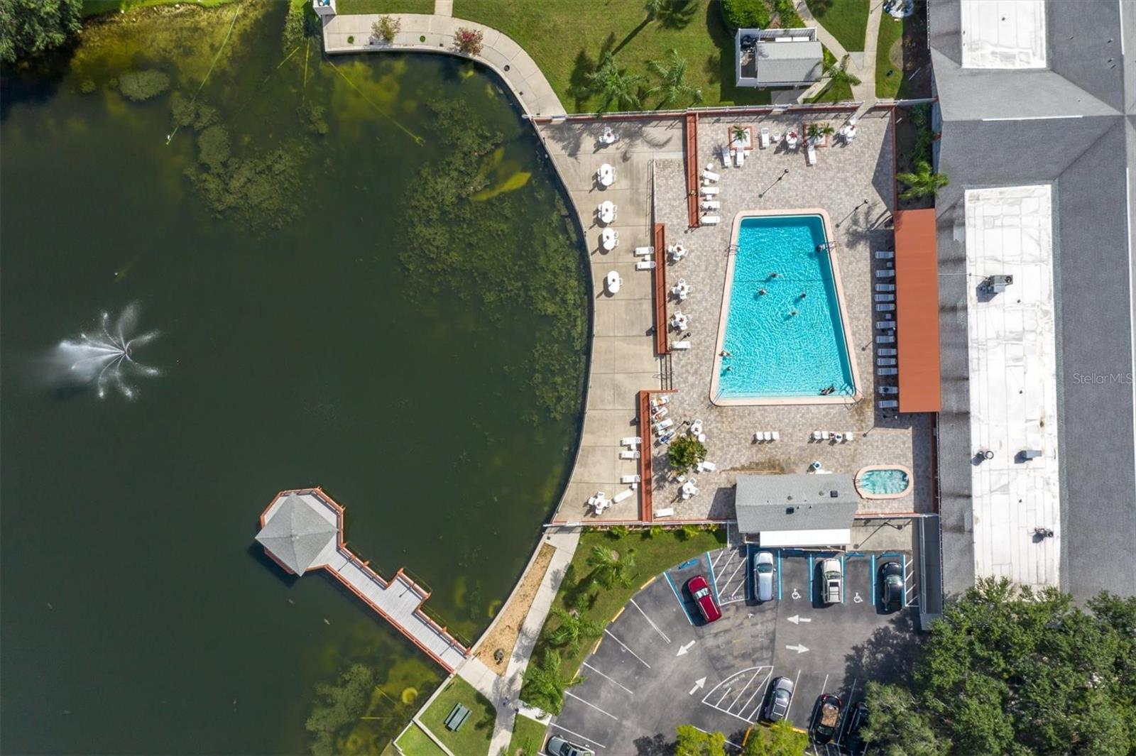 Overview of Timber Oaks clubhouse