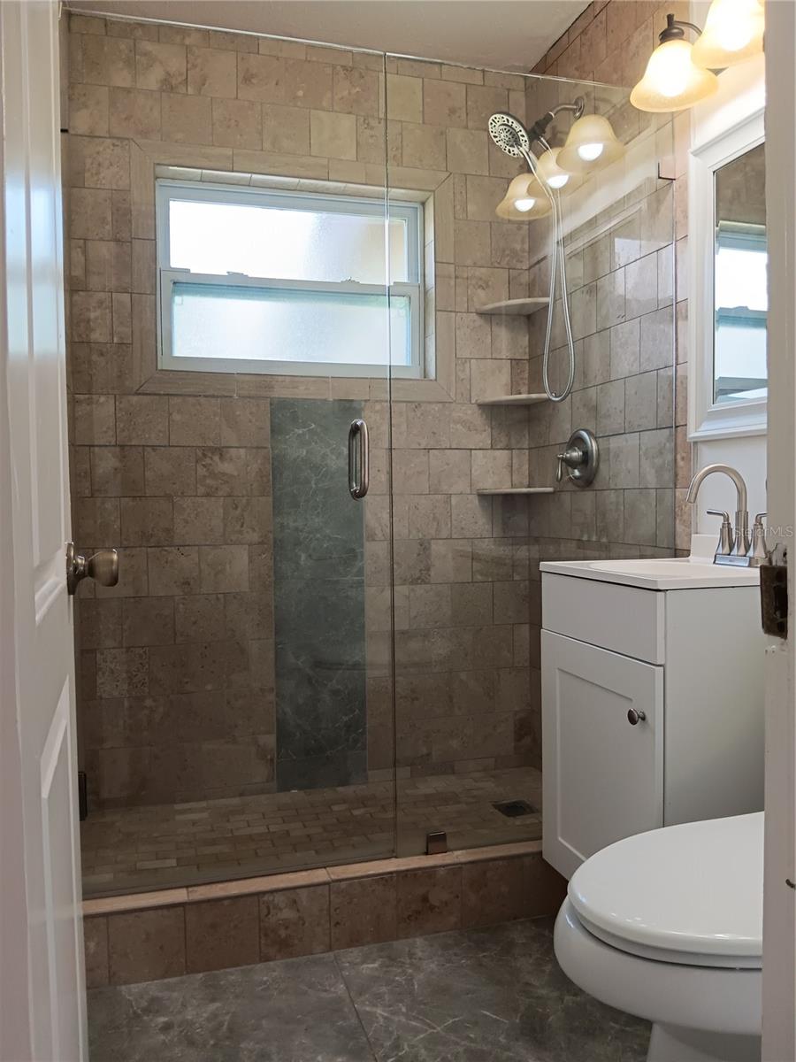 Remodeled bathroom