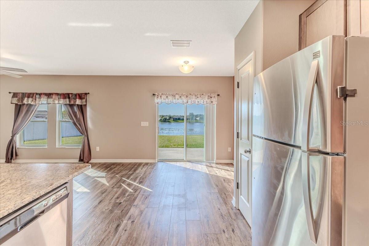 Kitchen to Dining Area