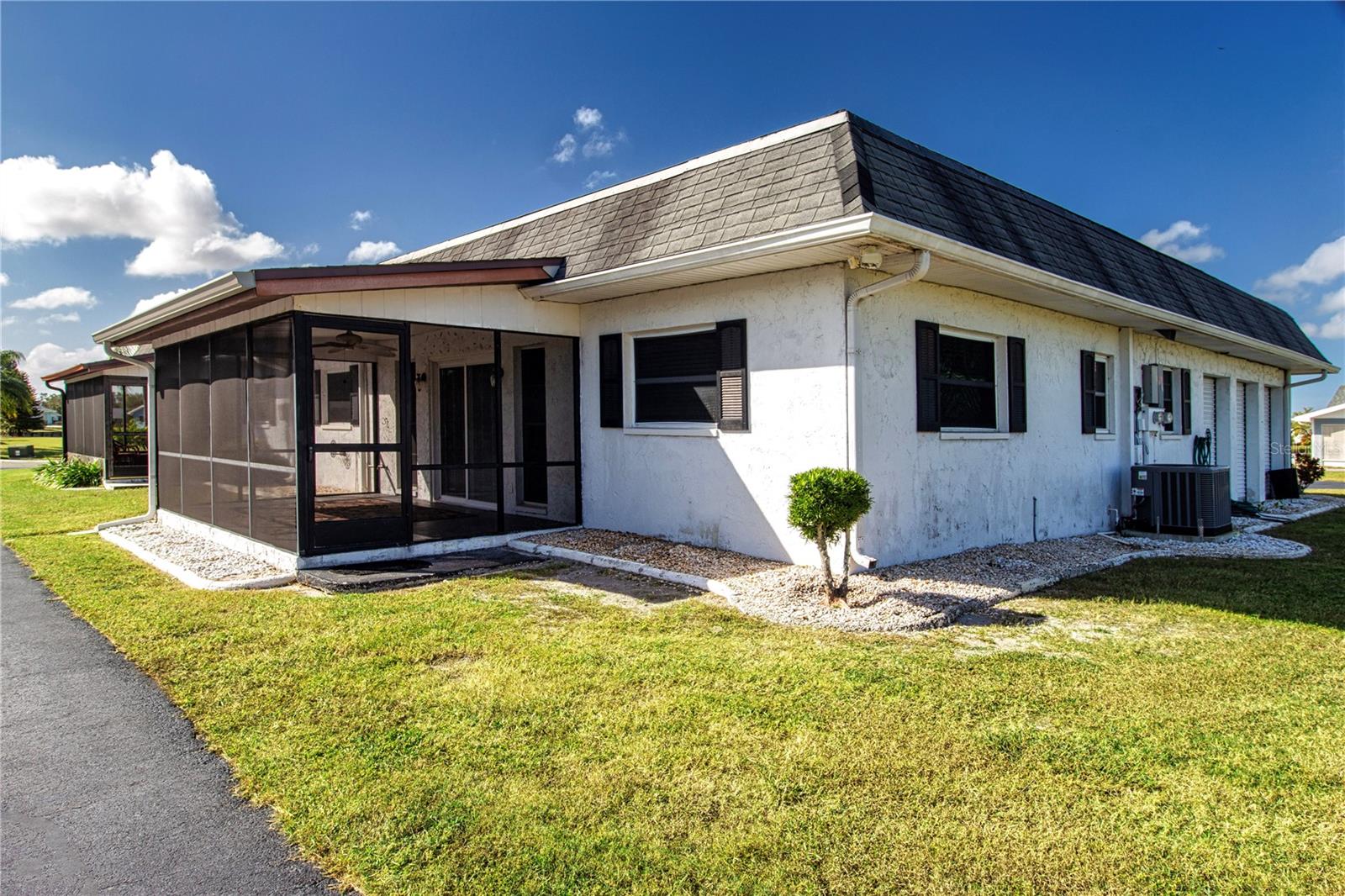 Rear view of lanai