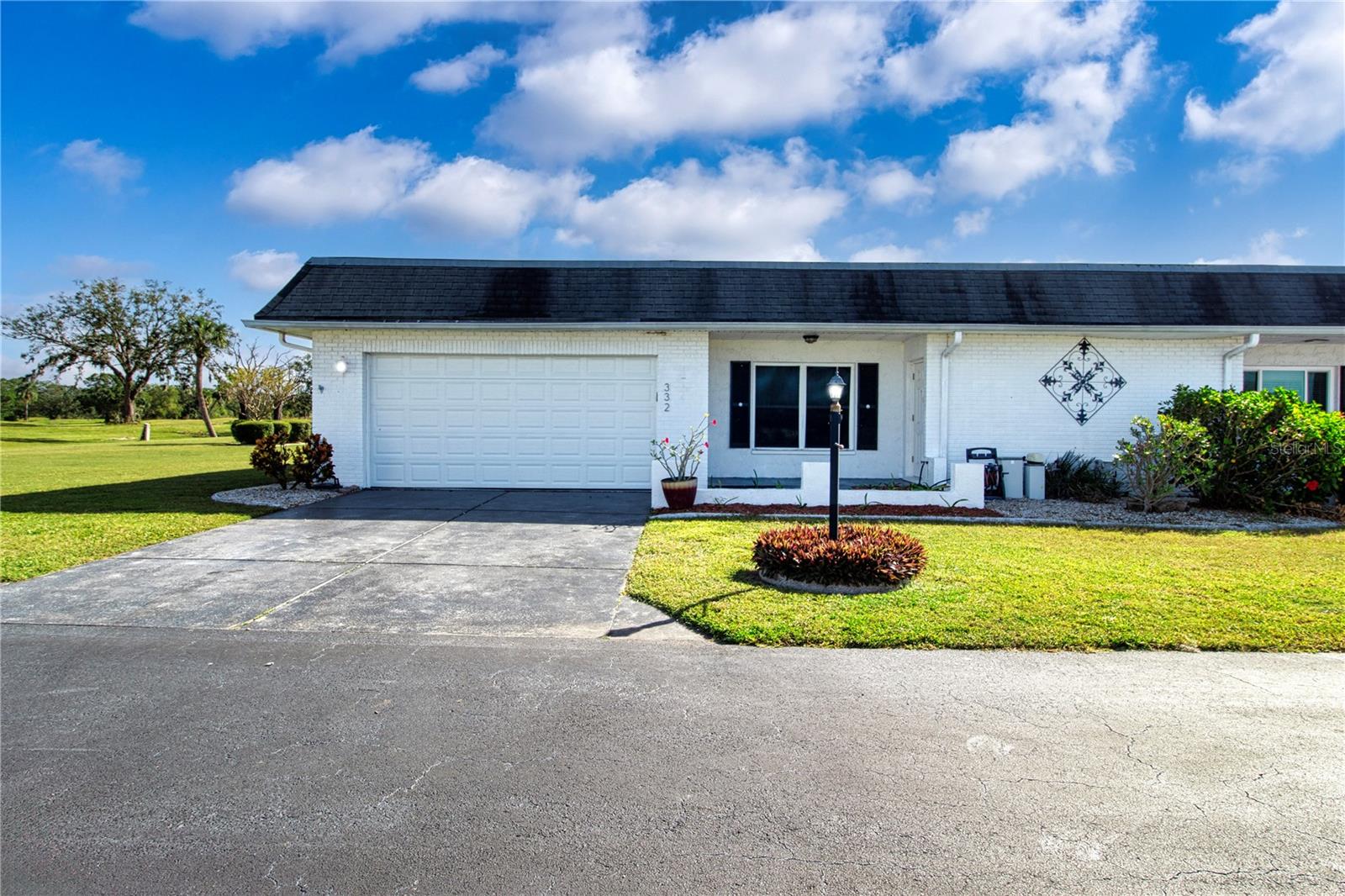 Open front porch entry