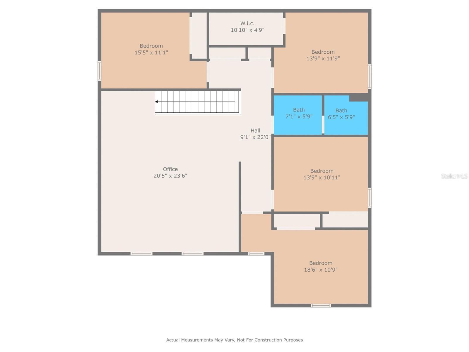 Home Second Floor Floorplan