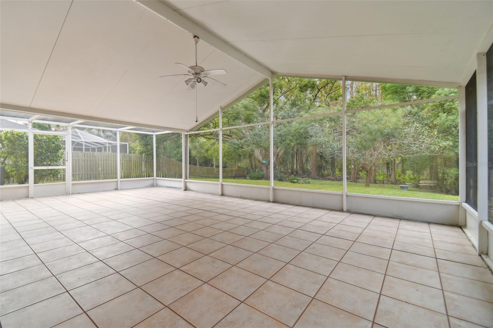 Covered Screened-In Lanai