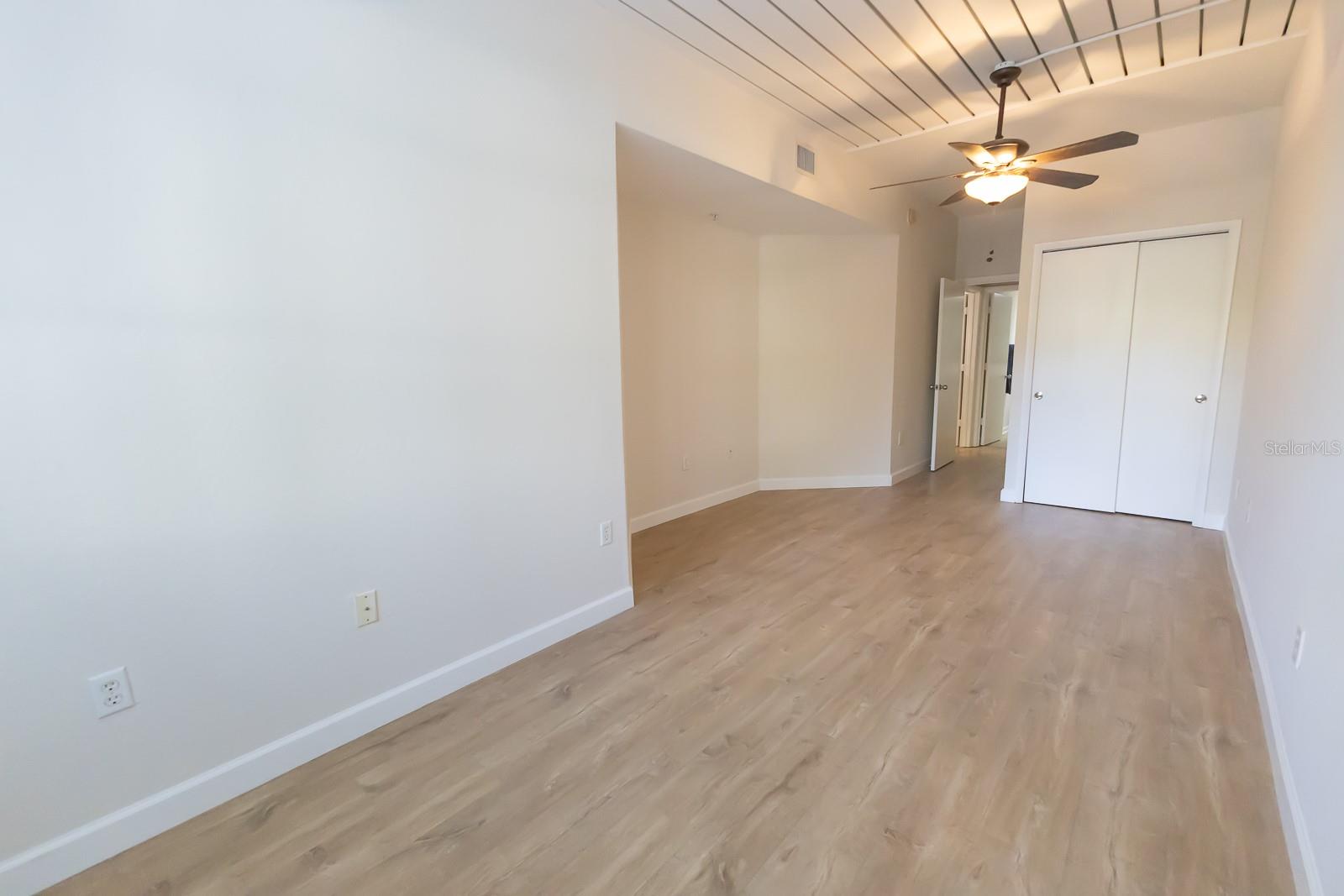 closet in bedroom area